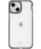 ITSKINS Hybrid Frost Apple iPhone 13 Hoesje Transparant Zwart