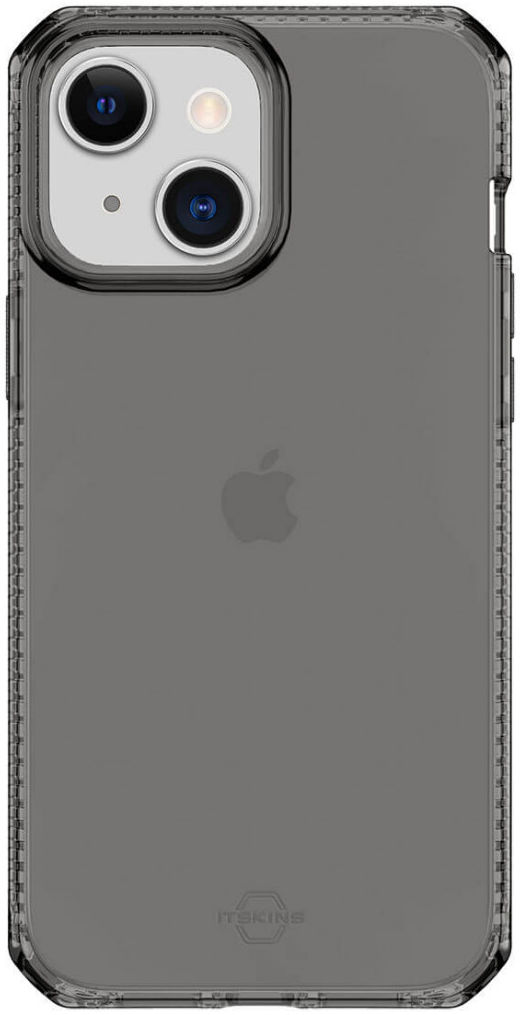 ITSKINS Spectrum Clear Apple iPhone 13 Mini Hoesje Transparant Zwart afbeelding 1