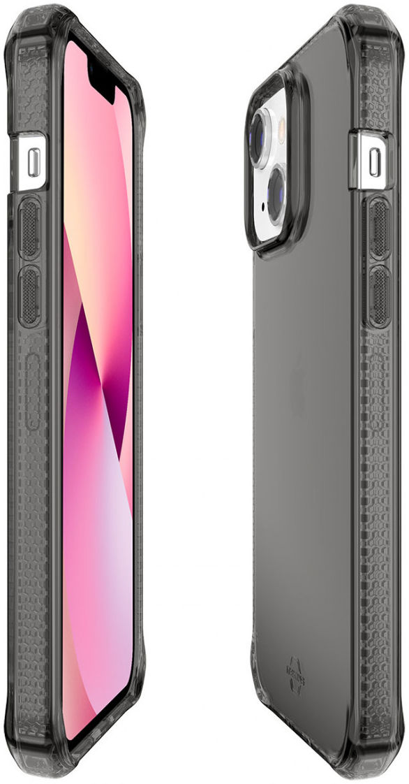 ITSKINS Spectrum Clear Apple iPhone 13 Mini Hoesje Transparant Zwart afbeelding 6