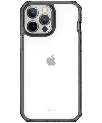 ITSKINS Supreme Clear Apple iPhone 13 Pro Max Hoesje Zwart Hoesjes