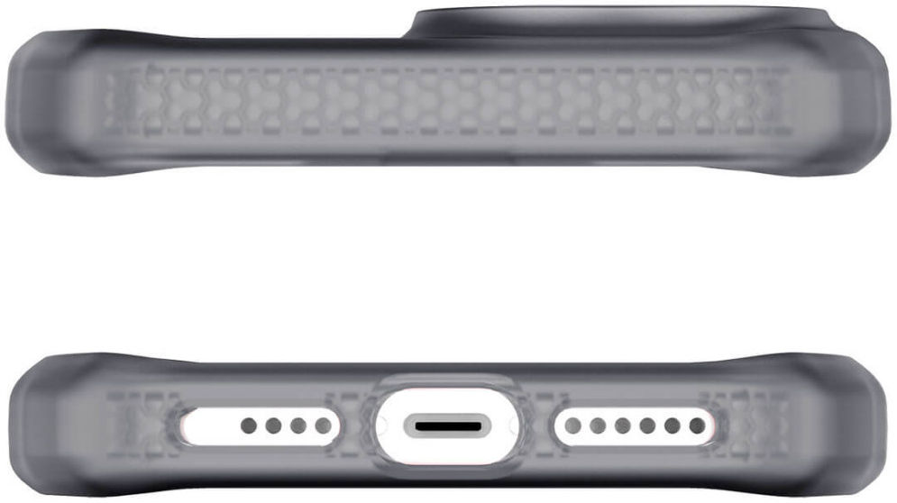 ITSKINS Hybrid Frost Apple iPhone 13 Mini Hoesje Transparant/Zwart afbeelding 7