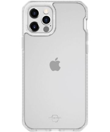 ITSKINS Hybrid Frost Apple iPhone 12 / 12 Pro Hoesje Transparant Hoesjes
