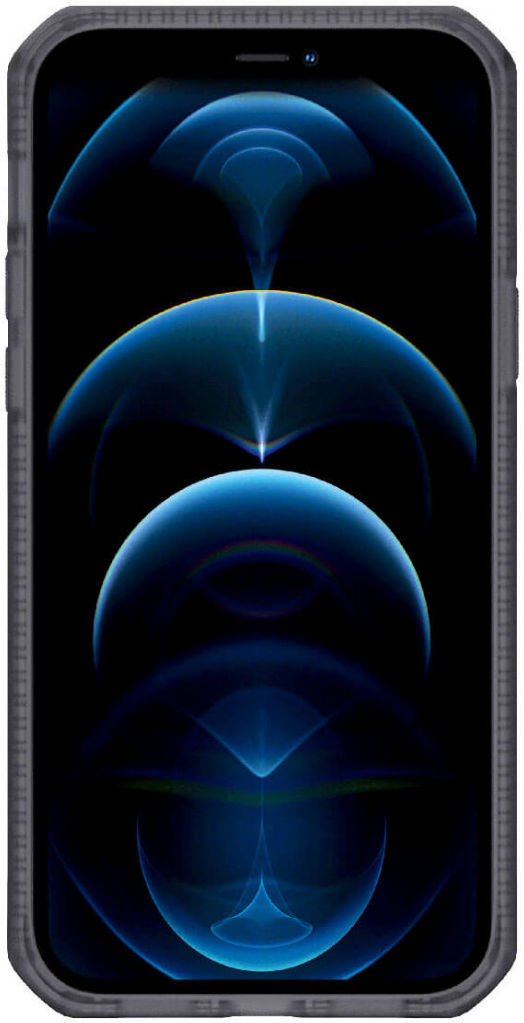 ITSKINS Hybrid Frost Apple iPhone 12 / 12 Pro Hoesje Transparant/Zwart afbeelding 5