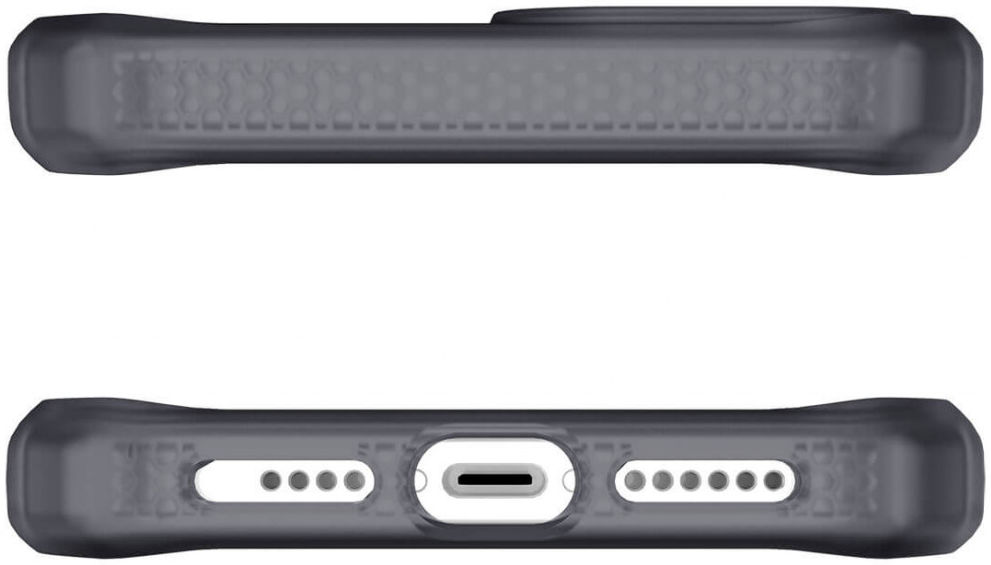 ITSKINS Hybrid Frost Apple iPhone 12 / 12 Pro Hoesje Transparant/Zwart afbeelding 7