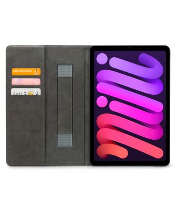 Mobilize Premium Folio Apple iPad Mini 6 Hoesje Book Case Zwart Hoesjes