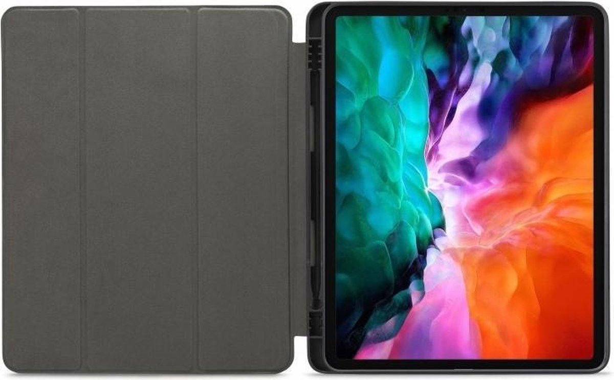 Mobilize Solid Folio Apple iPad Pro 12.9 (2018/2020/2021) Hoes Zwart afbeelding 1