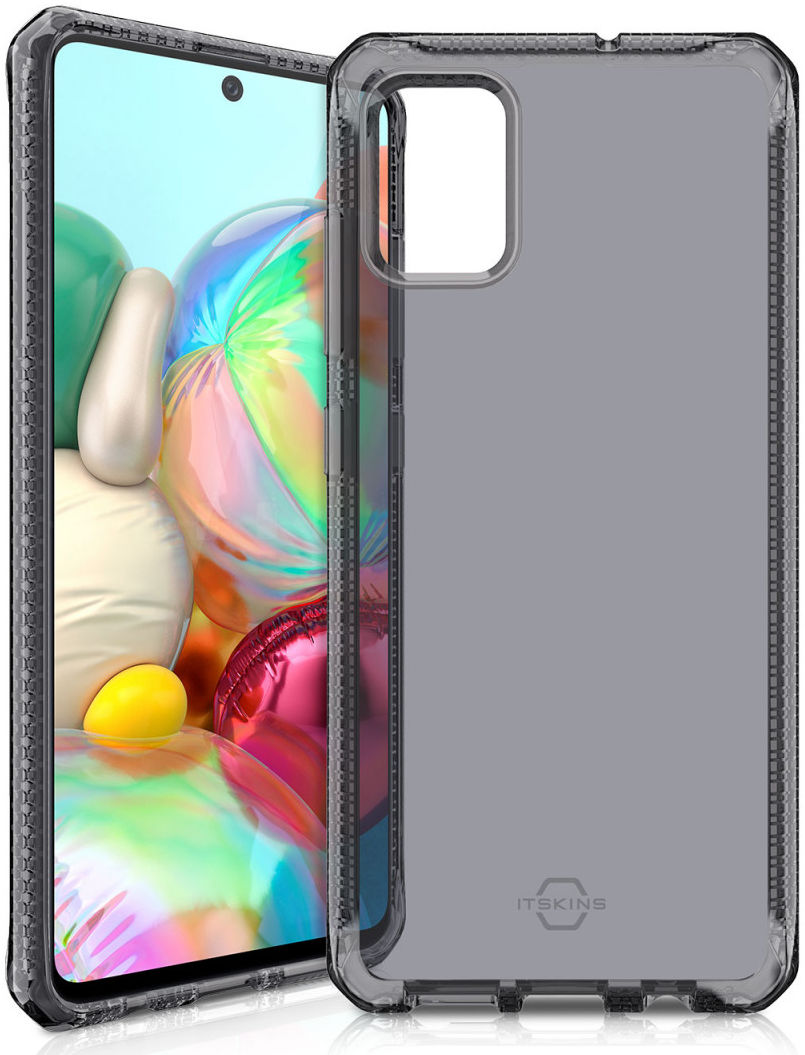 ITSKINS Spectrum Clear Samsung Galaxy A71 Hoesje Transparant Zwart afbeelding 7