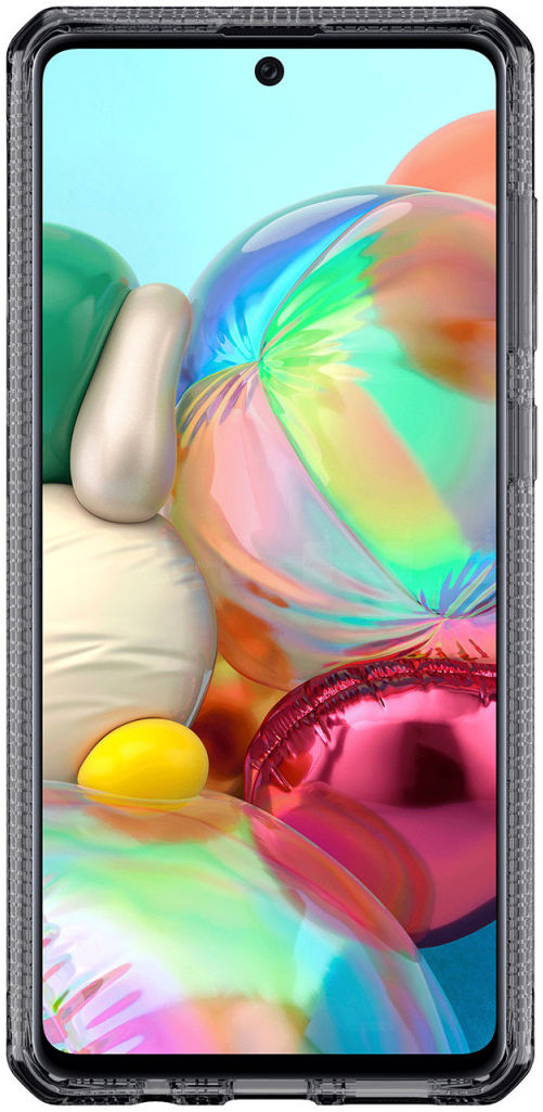ITSKINS Spectrum Clear Samsung Galaxy A71 Hoesje Transparant Zwart afbeelding 4