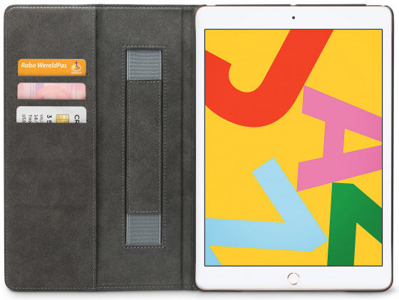 Mobilize Premium Folio Book Case Apple iPad 10.2 Hoes Zwart afbeelding 1