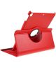 Apple iPad 10.2 2019 / 2020 / 2021 Hoes met Roterende Stand Rood
