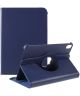 Apple iPad Mini 6 Hoes 360 Graden Draaibare Book Case Blauw
