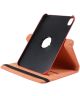 Apple iPad Mini 6 Hoes 360 Graden Draaibare Book Case Oranje