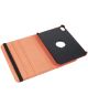 Apple iPad Mini 6 Hoes 360 Graden Draaibare Book Case Oranje