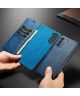 Samsung Galaxy S21 FE Hoesje 2-in-1 Book Case en Back Cover Blauw