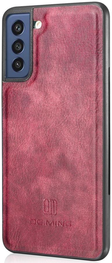 Samsung Galaxy S21 FE Hoesje 2-in-1 Book Case en Back Cover Rood afbeelding 8
