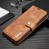 Samsung Galaxy S21 FE Hoesje 2-in-1 Book Case en Back Cover Bruin afbeelding 6