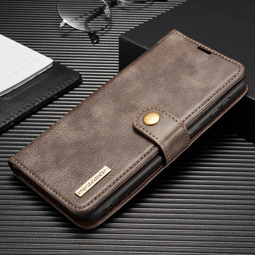 Samsung Galaxy S21 FE Hoesje 2-in-1 Book Case en Back Cover Grijs afbeelding 6