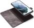 Samsung Galaxy S21 FE Hoesje 2-in-1 Book Case en Back Cover Grijs