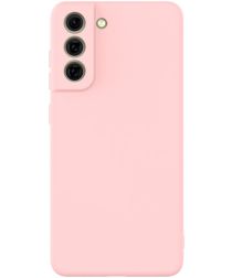 IMAK Samsung Galaxy S21 FE Hoesje Dun TPU Back Cover Roze