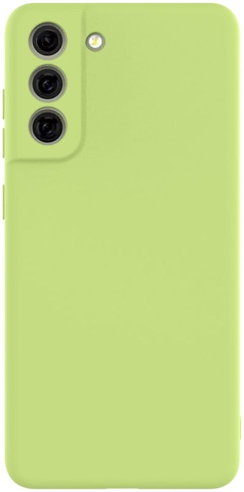 IMAK Samsung Galaxy S21 FE Hoesje Dun TPU Back Cover Groen afbeelding 1