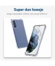 Samsung Galaxy S21 FE Hoesje met Koord Shockproof TPU Transparant