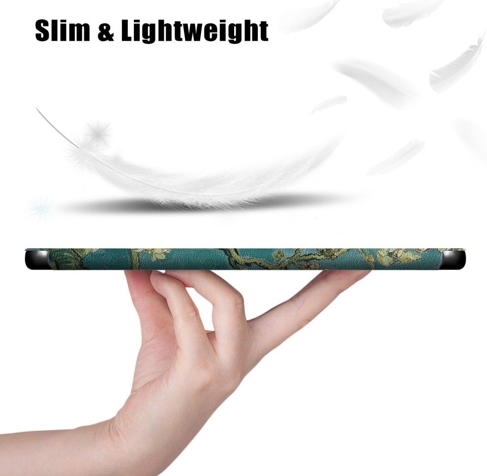 Lenovo Tab P11 / P11 Plus Hoes Tri-Fold Book Case Blossom Print afbeelding 4