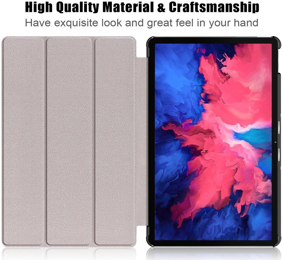 Lenovo Tab P11 / P11 Plus Hoes Tri-Fold Book Case Blossom Print afbeelding 6