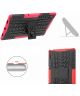 Lenovo Tab P11 Pro Hoes Hybride Back Cover met Kickstand Rood