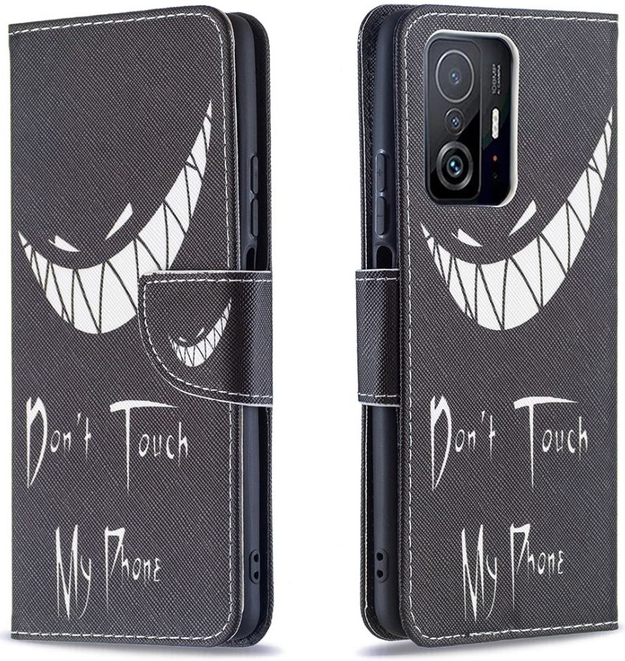 Xiaomi 11T / 11T Pro Hoesje Portemonnee Book Case met Tekst Print afbeelding 3
