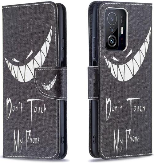 Xiaomi 11T / 11T Pro Hoesje Portemonnee Book Case met Tekst Print afbeelding 3