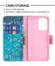 Xiaomi 11T / 11T Pro Hoesje Portemonnee Book Case met Blossom Print