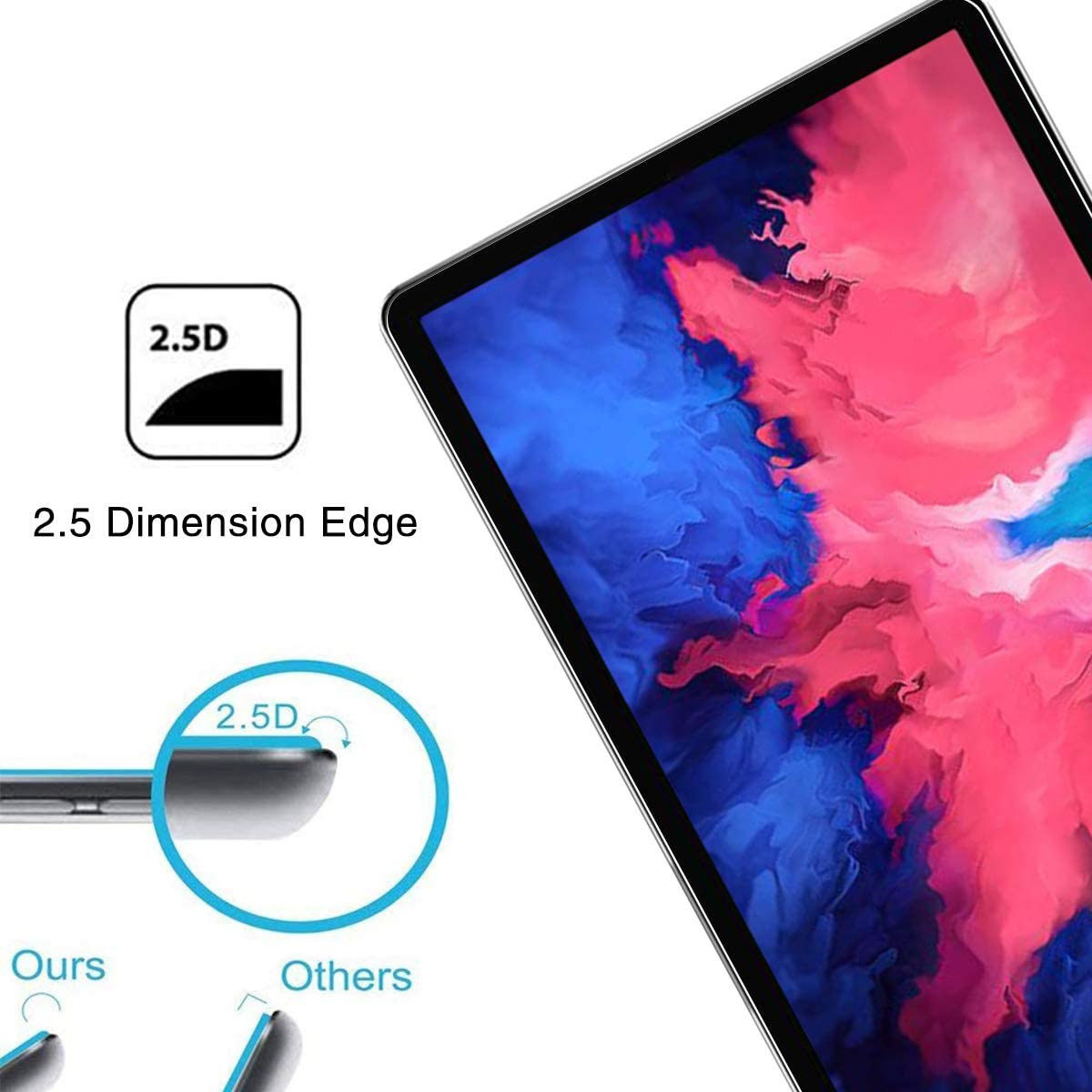 Lenovo Tab P11 Pro Screen Protector Ultra Clear Display Folie afbeelding 3