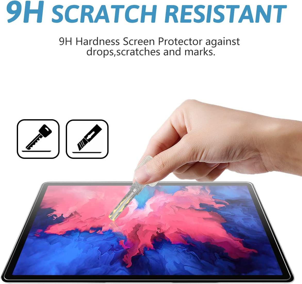 Lenovo Tab P11 Pro Screen Protector Ultra Clear Display Folie afbeelding 4