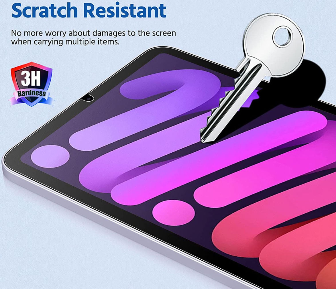 Apple iPad Mini 6 (2021) Screen Protector Ultra Clear Display Folie afbeelding 2