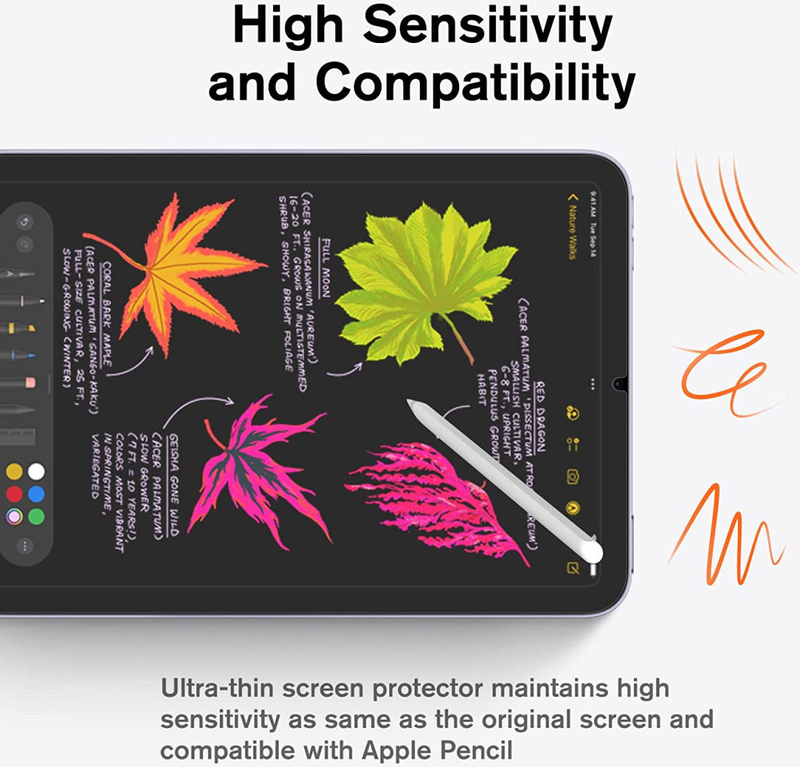 Apple iPad Mini 6 (2021) Screen Protector Ultra Clear Display Folie afbeelding 3