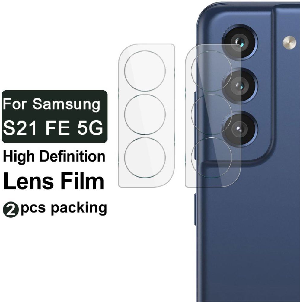Samsung Galaxy S21 FE Camera Lens Protector Tempered Glass (Duo Pack) afbeelding 6