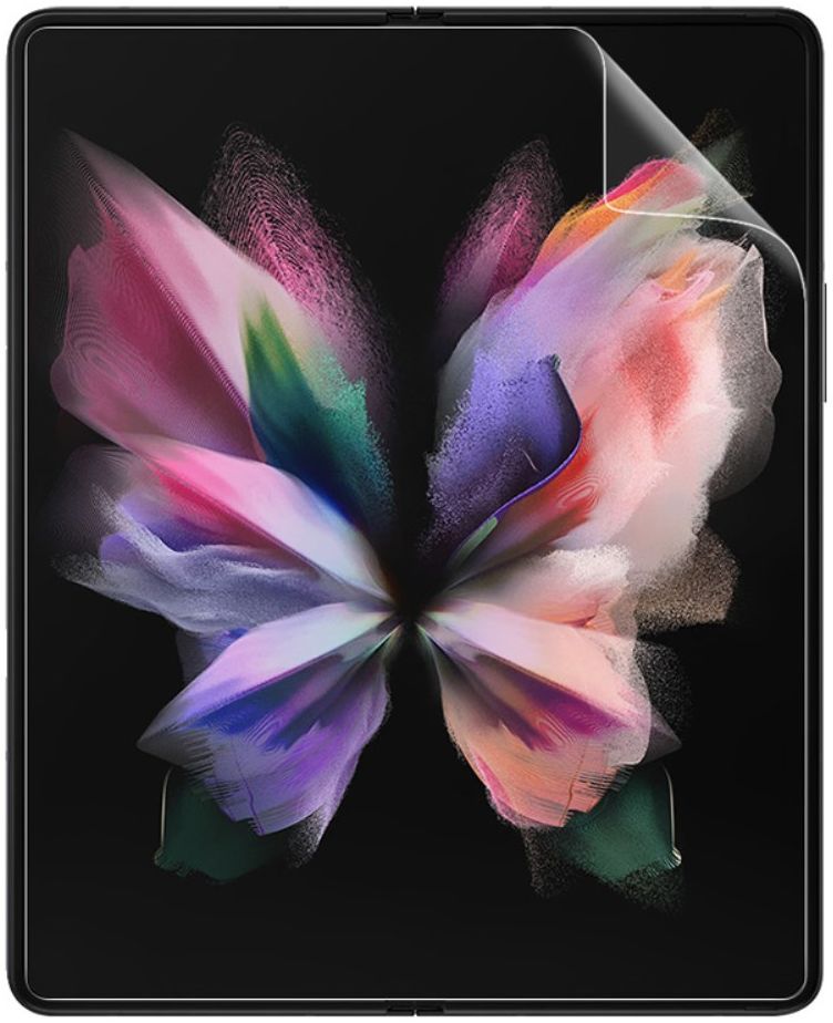 Samsung Galaxy Z Fold 3 Screen Protector Volledig voor- en achterzijde afbeelding 13