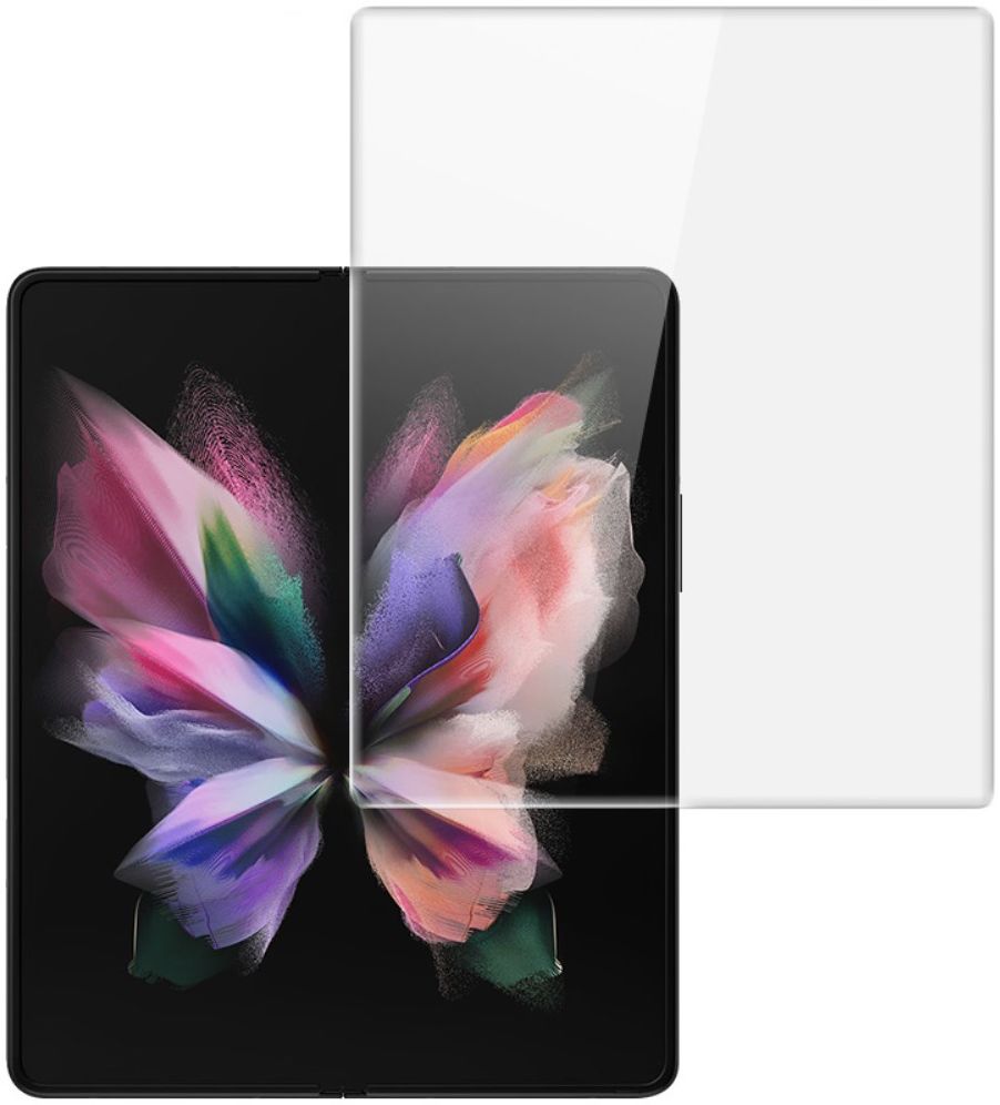 Samsung Galaxy Z Fold 3 Screen Protector Volledig voor- en achterzijde afbeelding 14