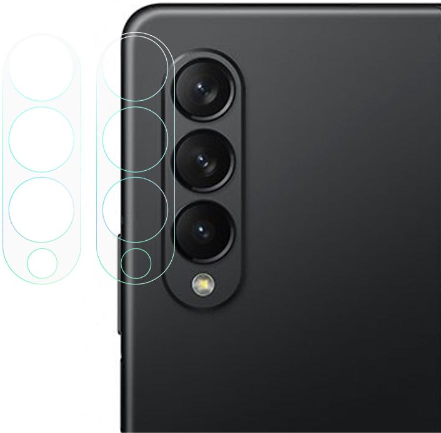 Samsung Galaxy Z Fold 3 5G Camera Lens Protector Duo Pack afbeelding 1