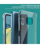IMAK Nokia XR20 Hoesje Dun TPU met Screen Protector Transparant Zwart