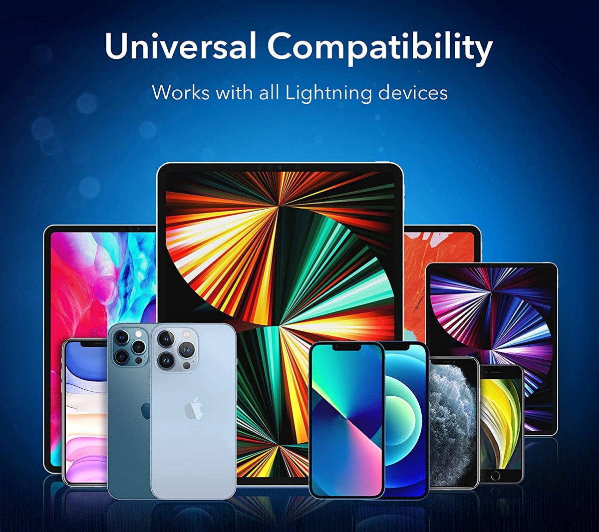 ESR USB-C naar Apple Lightning Snellaad Kabel MFi 1M Wit afbeelding 11