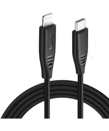 ESR USB-C naar Apple Lightning Kabel MFi 1M Zwart Kabels