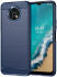 Nokia G50 Hoesje Geborsteld TPU Flexibele Back Cover Blauw afbeelding 1