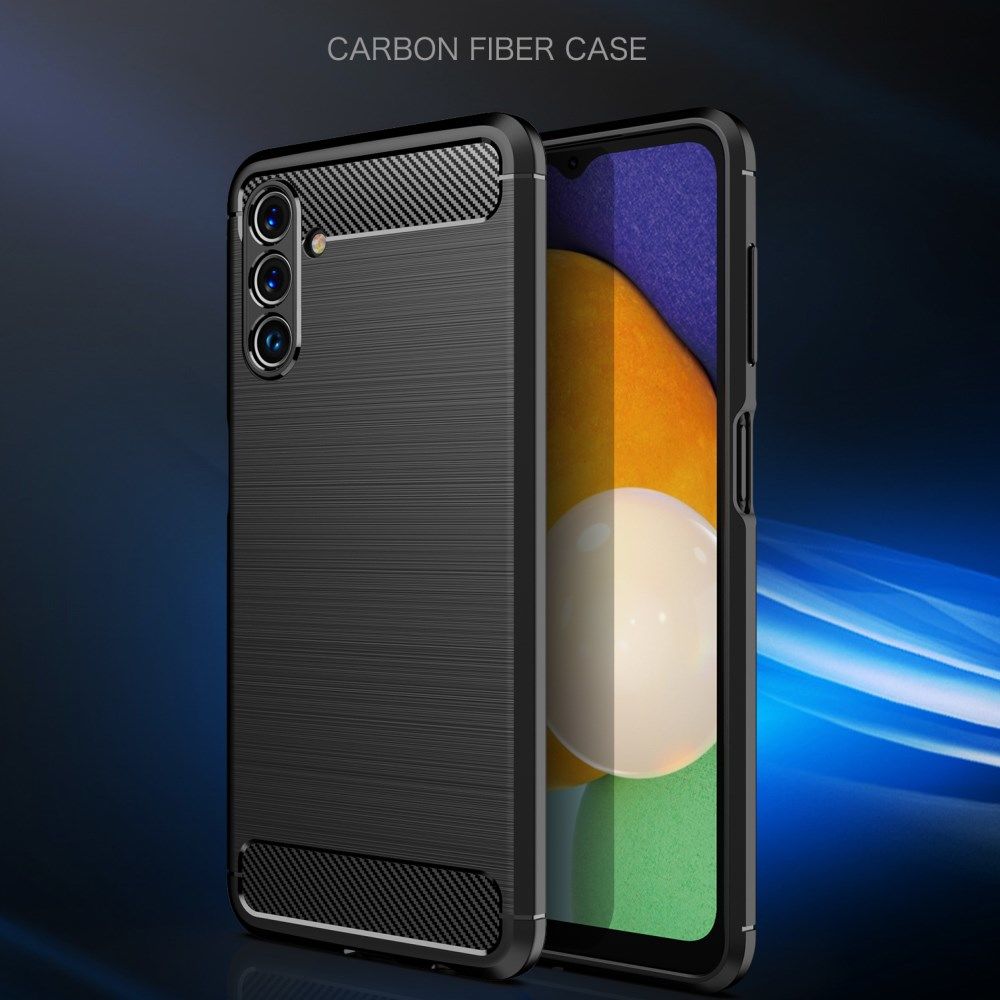 Samsung Galaxy A13 5G / A04s Hoesje Geborsteld TPU Back Cover Zwart afbeelding 11