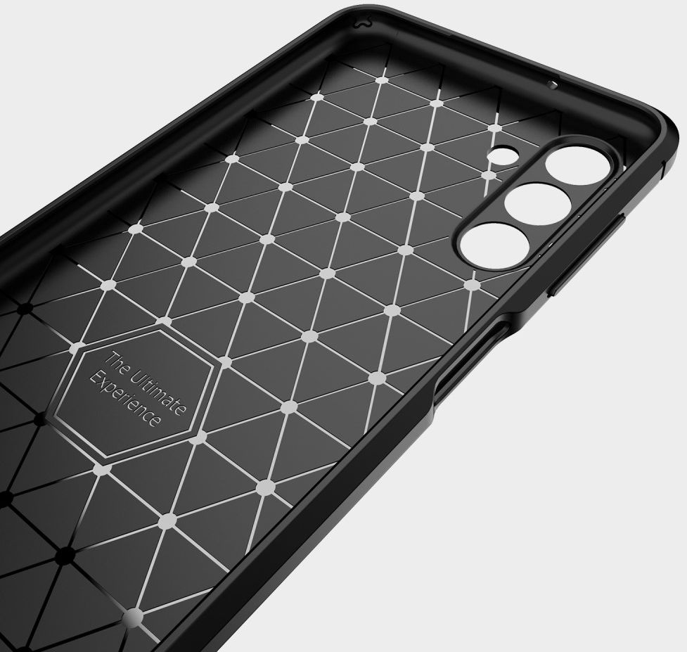 Samsung Galaxy A13 5G / A04s Hoesje Geborsteld TPU Back Cover Zwart afbeelding 7