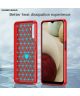 Samsung Galaxy A13 5G / A04s Hoesje Geborsteld TPU Back Cover Rood