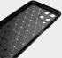 Samsung Galaxy M22/A22 4G Hoesje Geborsteld TPU Back Cover Zwart afbeelding 6