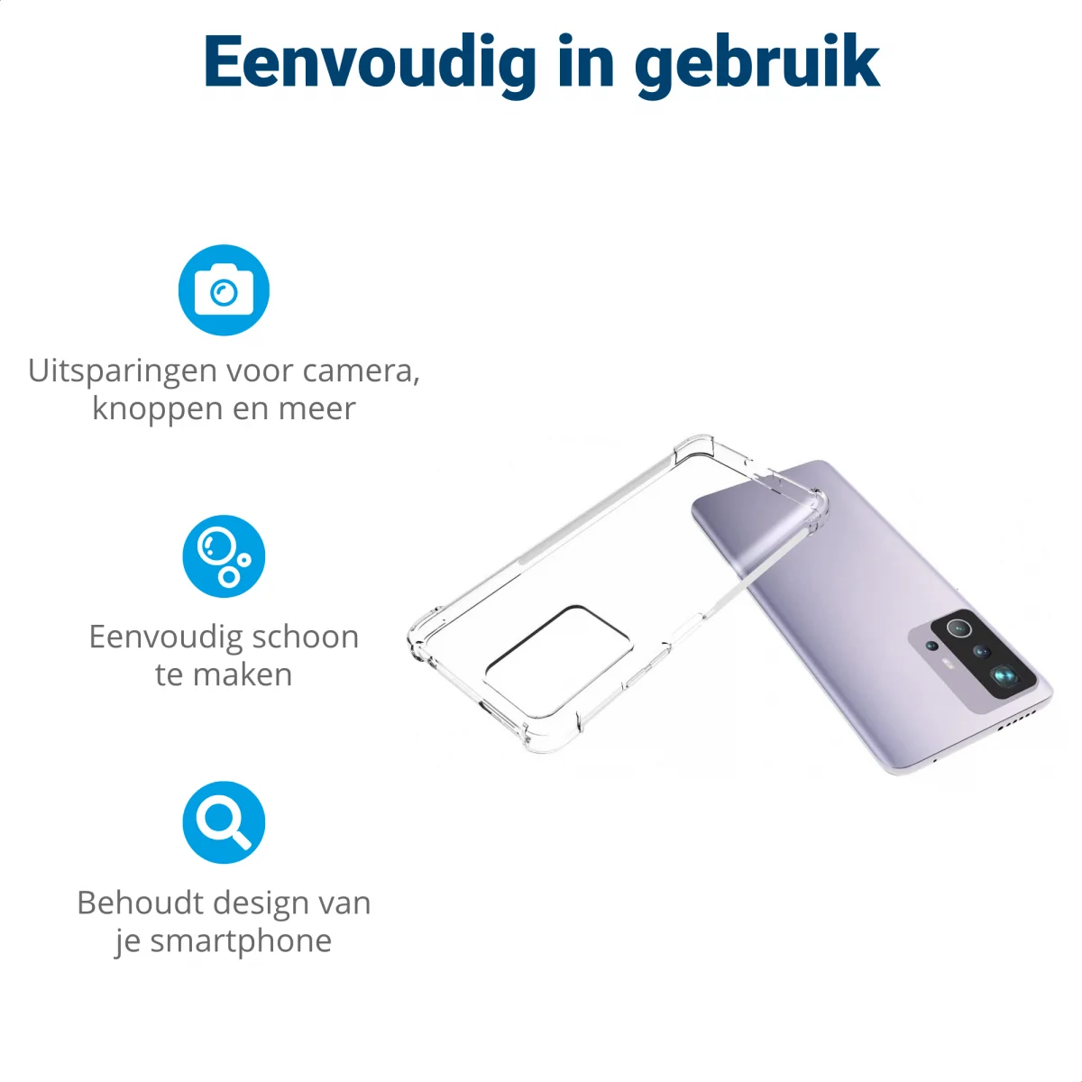 Xiaomi 11T/11T Pro Hoesje Schokbestendig TPU Back Cover Transparant afbeelding 6