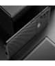Motorola Moto G60S Hoesje Siliconen Carbon TPU Back Cover Zwart