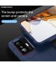 Xiaomi 11T/11T Pro Hoesje Shock Proof Rugged Shield Back Cover Blauw